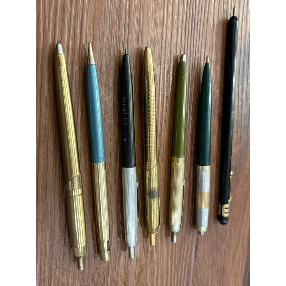 7 Vintage Advertising Pens